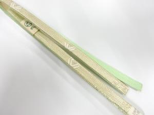 未使用品　正絹　帯留め用　手組三分紐